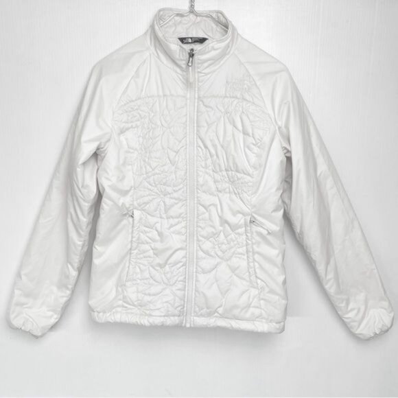 The North Face | White Quilted Puffer Jacket Small - Picture 1 of 8